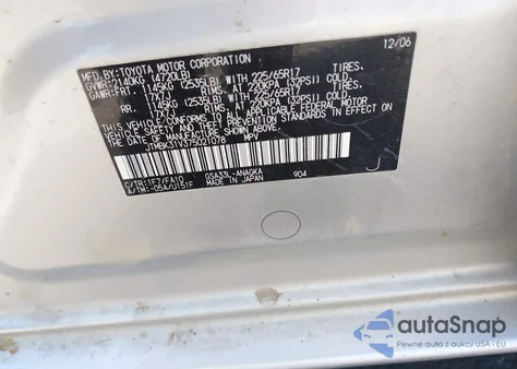 2007 Toyota Rav4 Limited V6 из США, поврежденный, VIN JTMBK31V375021078